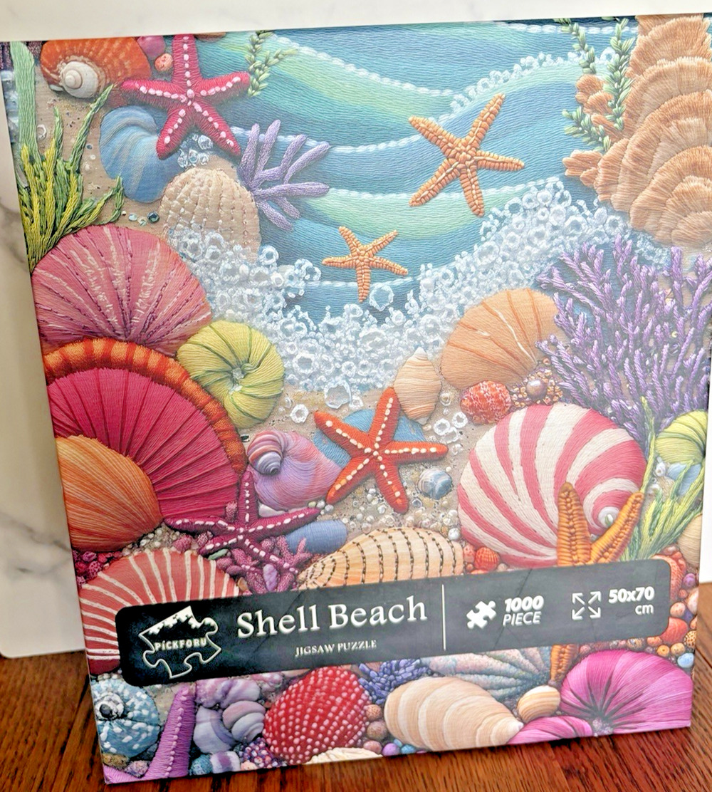 PickforU Starfish Coral Anemone Ocean Shell Beach 1000 Pc Jigsaw Puzzle Z-1255